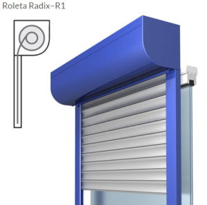 RADIX – hliníková předokenní roleta (LA37)