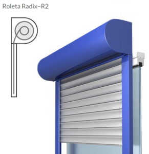 RADIX – hliníková předokenní roleta (LA37)